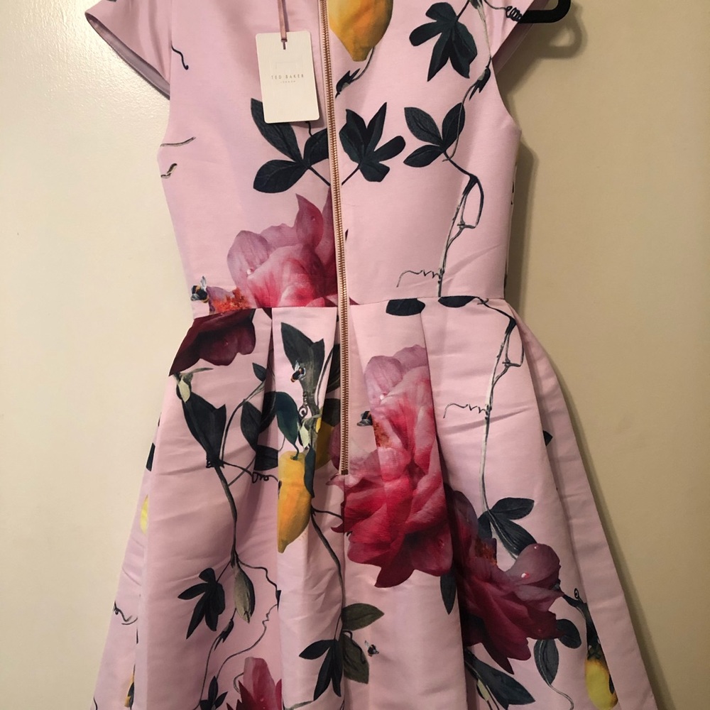 Ted Baker Tillea Citrus dress size 1 - Picture 7 of 11